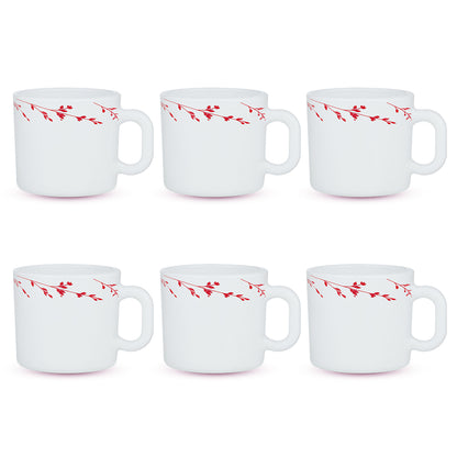 Larah by Borosil Vintage Mug Set 100 ml x 6