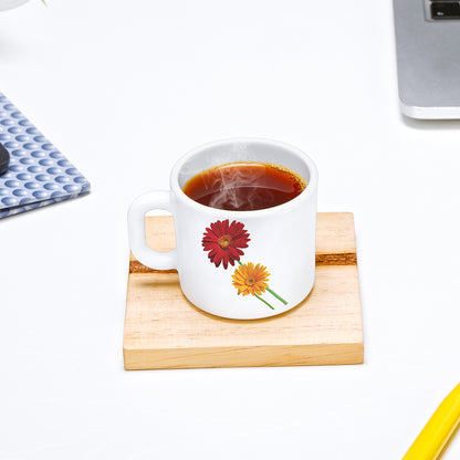 Larah by Borosil Zinnia Mug Set 100 ml x 6