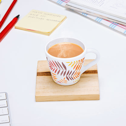 Larah by Borosil Novelty Costa Mug Set 110 ml x 6