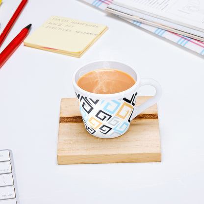 Larah by Borosil Novelty Ember Mug Set 110 ml x 6