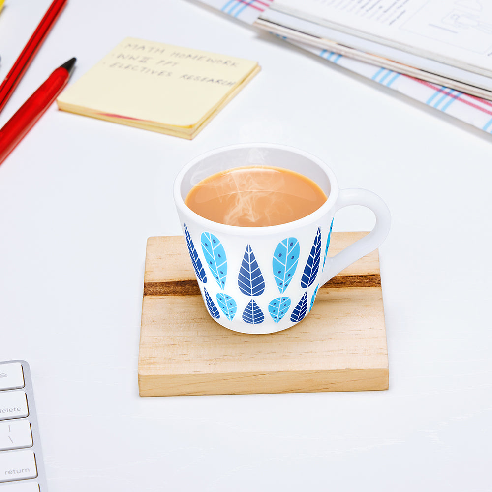 Larah by Borosil Novelty Fable Mug Set 110 ml x 6
