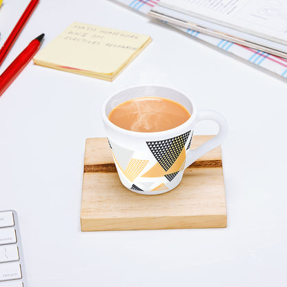 Larah by Borosil Novelty Nivaah Mug Set 110 ml x 6