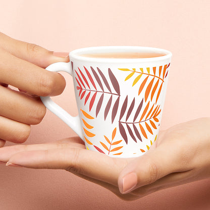 Larah by Borosil Novelty Costa Mug Set 160 ml x 6