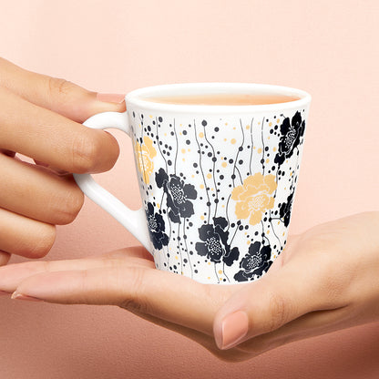 Larah by Borosil Novelty Dreamer Mug Set 160 ml x 6