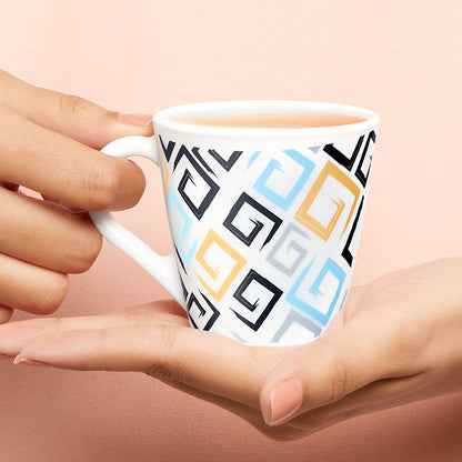 Larah by Borosil Novelty Ember Mug Set 160 ml x 6