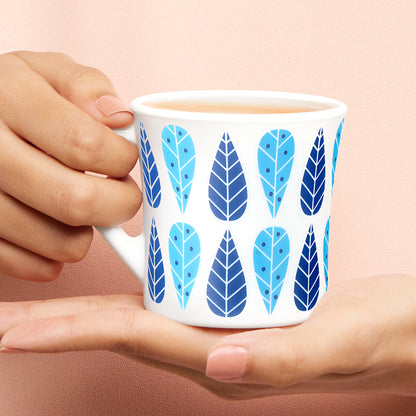 Larah by Borosil Crysta Fable Mug Set 160 ml x 6