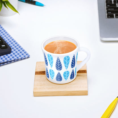 Larah by Borosil Crysta Fable Mug Set 160 ml x 6