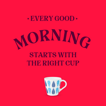 Larah by Borosil Novelty Fable Mug Set 160 ml x 6