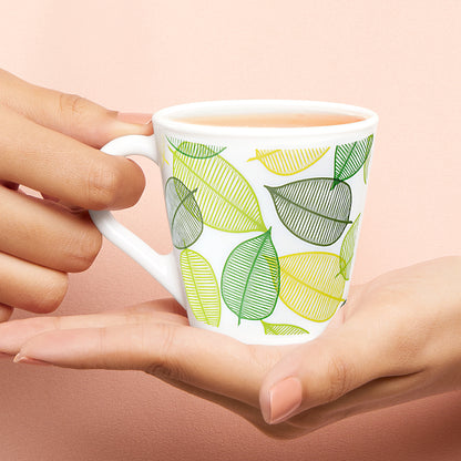 Larah by Borosil Novelty Noma Mug Set 160 ml x 6