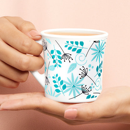 Larah by Borosil Crysta Stardust Mug Set 160 ml x 6