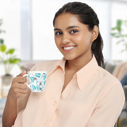 Larah by Borosil Novelty Stardust Mug Set 160 ml x 6