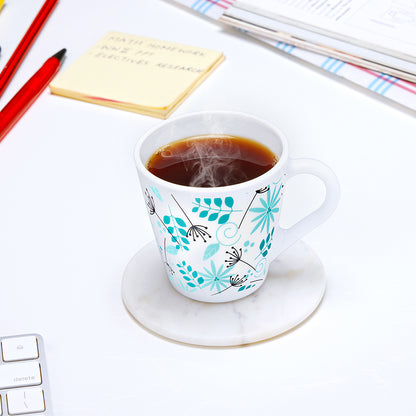Larah by Borosil Novelty Stardust Mug Set 160 ml x 6