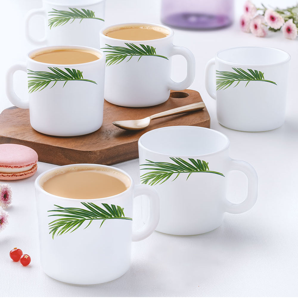 Crescent Mug Set, 180ml x 6