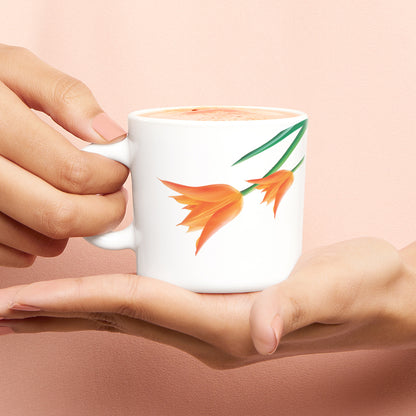 Larah by Borosil Firefly Mug Set 180 ml x 6