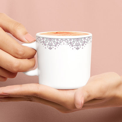 Larah by Borosil Lark Mug Set 180 ml x 6