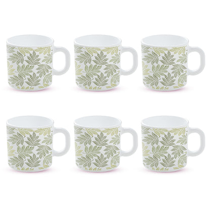 Larah by Borosil Maria Mug Set 180 ml x 6