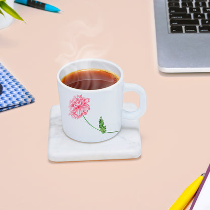Larah by Borosil Red Mist Mug Set 180 ml x 6