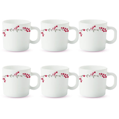Larah Verona Mug Set, 180ml x 6