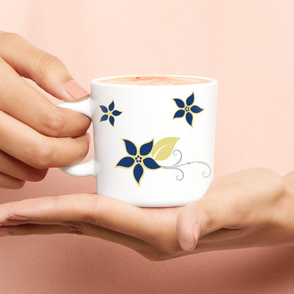 Larah by Borosil Viva Mug Set 180 ml x 6