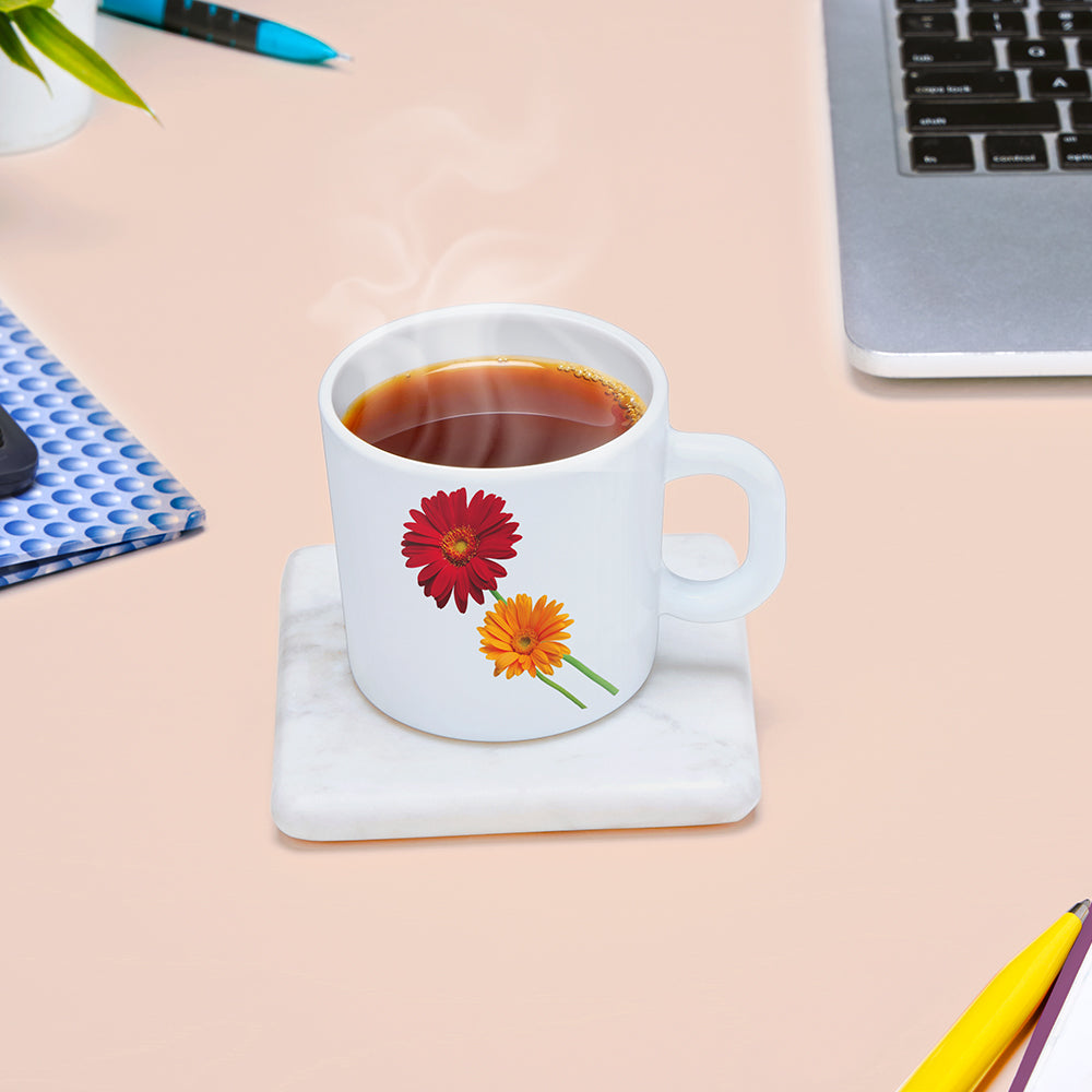Larah by Borosil Zinnia Mug Set 180 ml x 6