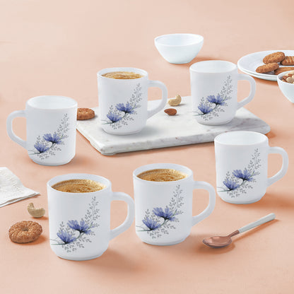 Larah By Borosil Bellflower Mug Set