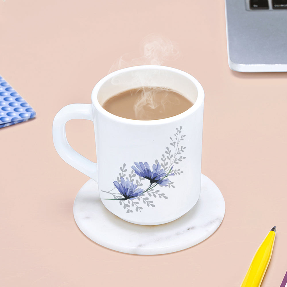 Larah By Borosil Bellflower Mug Set