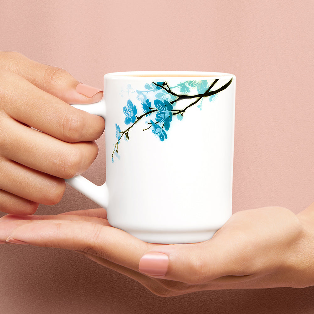 Larah by Borosil Mimosa Mug Set 240 ml x 6