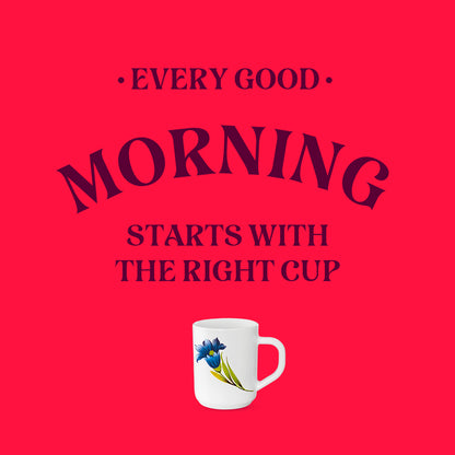 Larah by Borosil Nina Mug Set 240 ml x 6