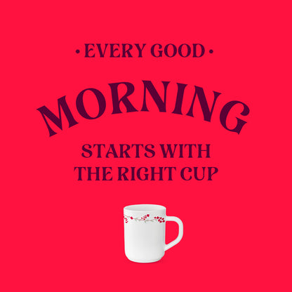 Larah by Borosil Verona Mug Set 240 ml x 6