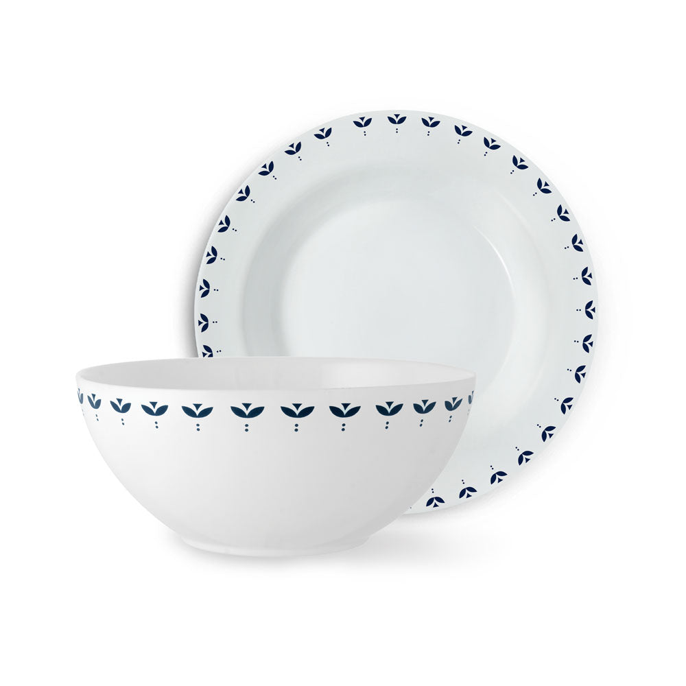 Larah by Borosil Fabula Snack Set 7 pc Set