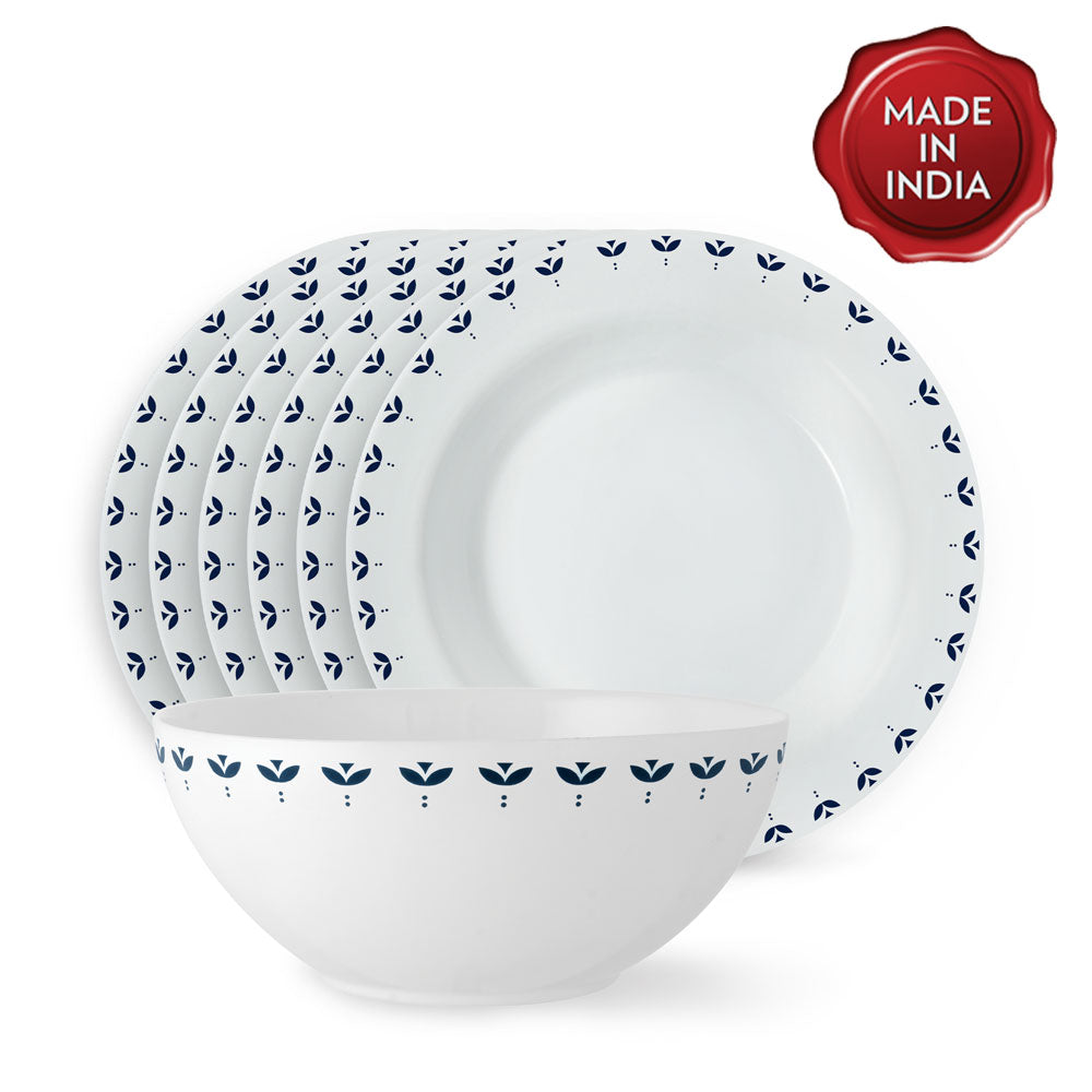 Larah by Borosil Fabula Snack Set 7 pc Set