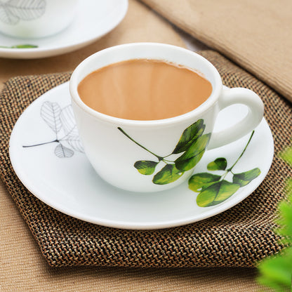Larah Oval Cup and Saucer Set