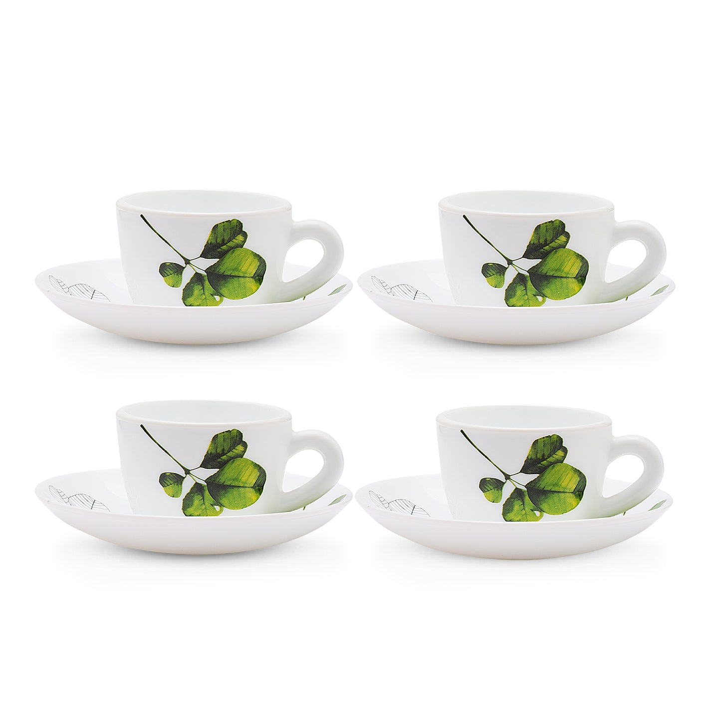 Larah Oval Cup and Saucer Set