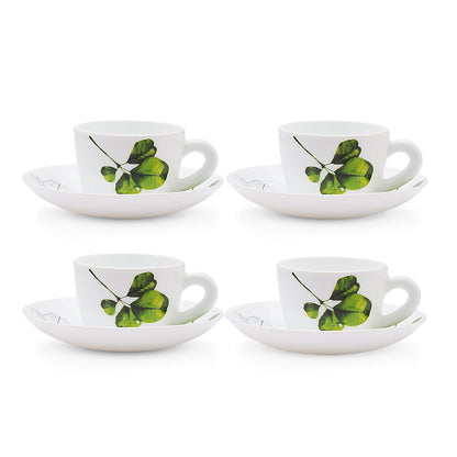 Larah Oval Cup and Saucer Set