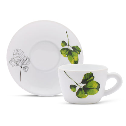 Larah Oval Cup and Saucer Set