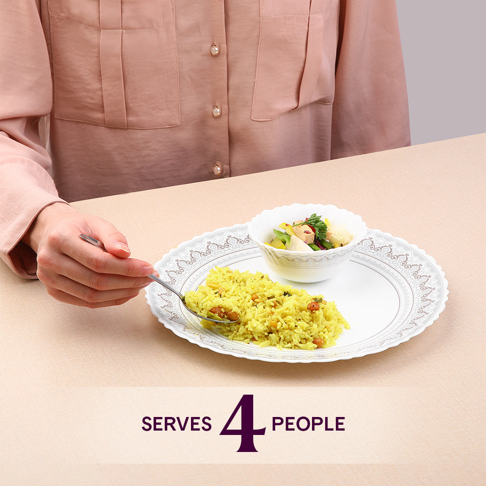 Larah Classic Dinner Set