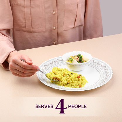 Larah Classic Dinner Set