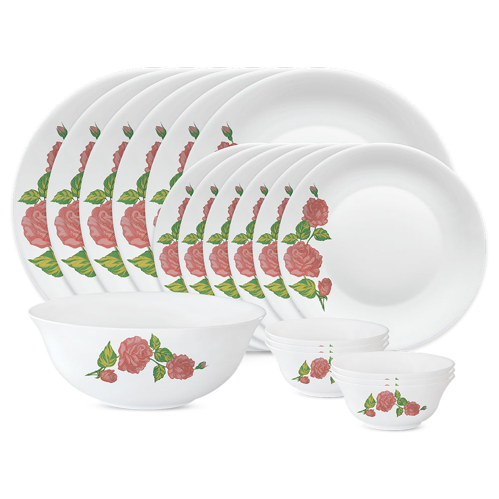 Larah Rose Gold Dinner Set