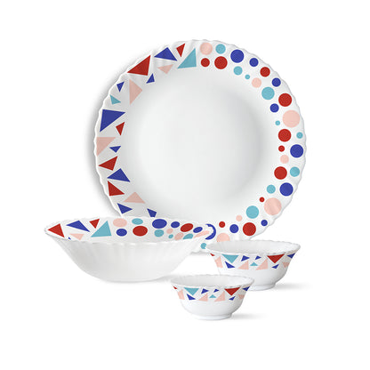 Larah Speckle 19 pc Dinner Set