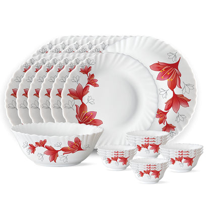Larah Ruby Dinner Set