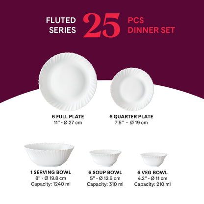 Larah Ruby Dinner Set