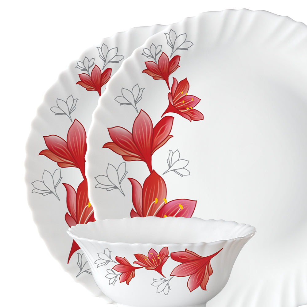 Larah Ruby Dinner Set