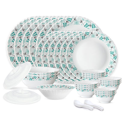 Larah by Borosil Stardust 35 pc Dinner Set 35 pc Set: Serves 6