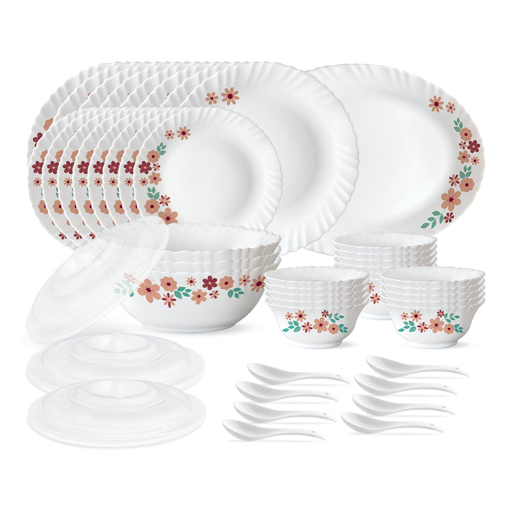 Larah by Borosil Ayana 47 pc Dinner Set