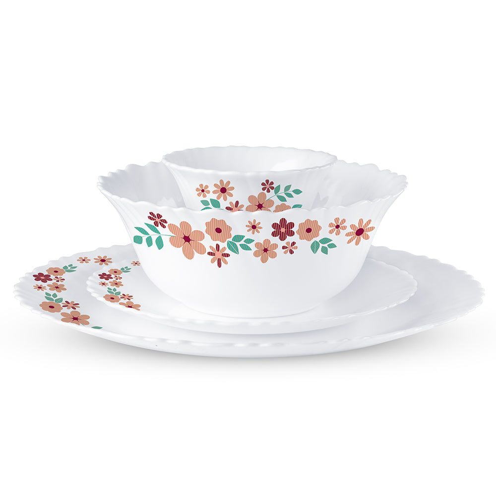 Larah by Borosil Ayana 47 pc Dinner Set