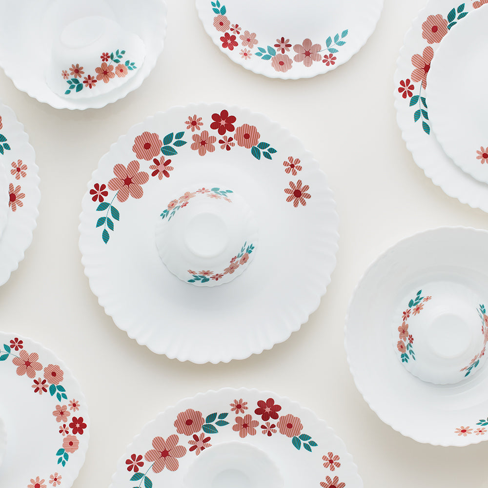 Larah by Borosil Ayana 47 pc Dinner Set