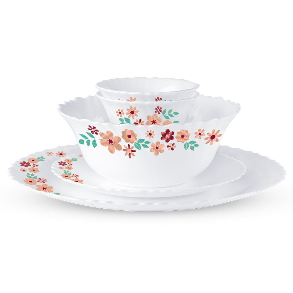 Larah by Borosil Ayana 47 pc Dinner Set