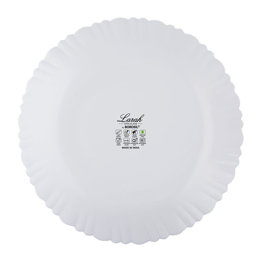 Larah by Borosil Blue Eve 47 pc Dinner Set