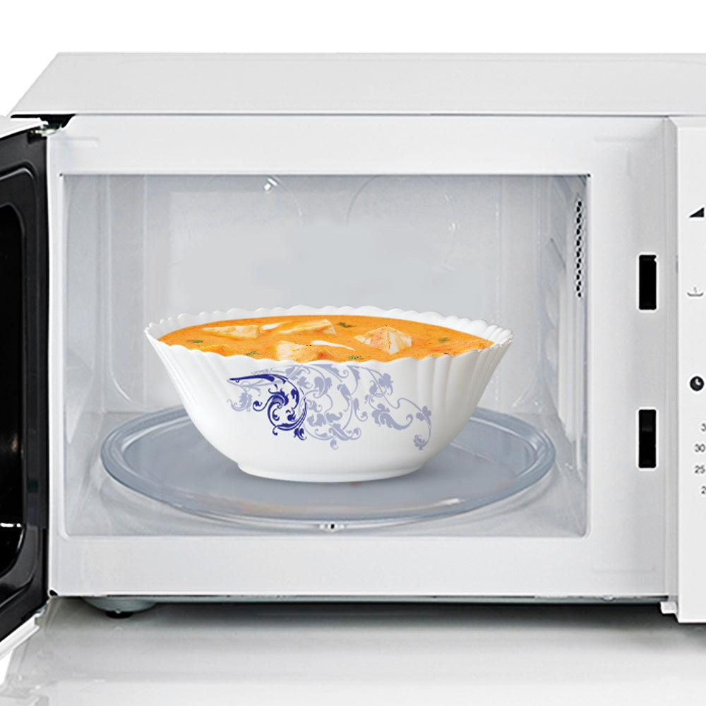 Larah by Borosil Blue Eve 47 pc Dinner Set