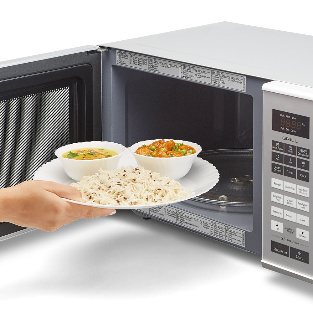 Larah by Borosil Red Bud 47 pc Dinner Set